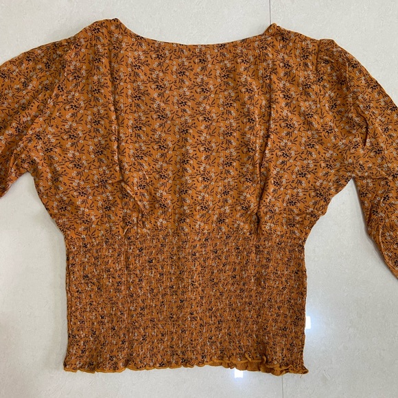 ONLY Women’s V Neck Printed Top - S - Picture 15 of 17